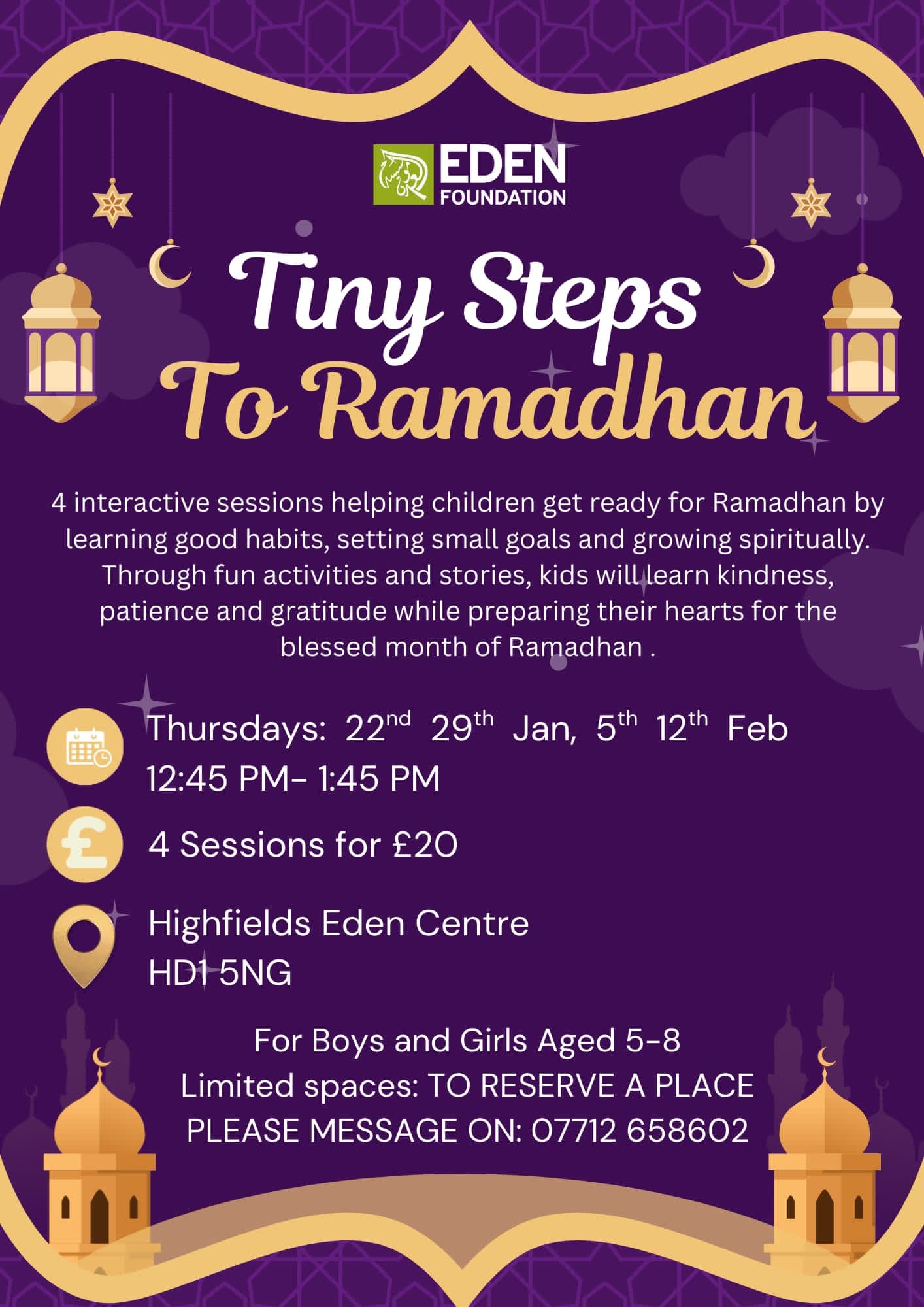 Tiny Steps to Ramadhan